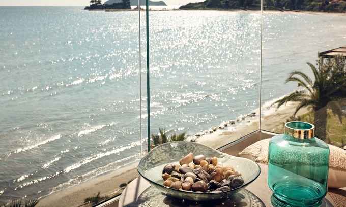 Laganas Hotel | Shellona Luxury Rooms - Superior Suite 2+2 guests with Sea View