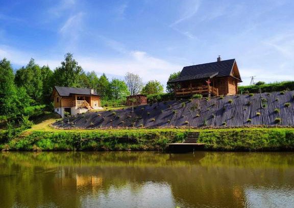 gmina Tarnowiec House | Siedlisko Sielska Dolina Nad Stawem luksusowy domek całoroczny z fińską sauną
