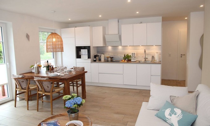 Eilsum Apartment | Sieltied - Hundefreundliche Neubauwohnung Direkt am Wasser!