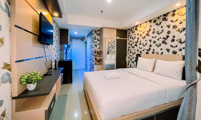 Biringkanya Apartment | Simple And Cozy Studio Tamansari Skylounge Makassar Apartment