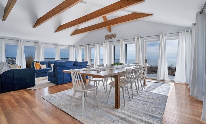 Westbrook Center House | Sister Sands, waterfront Boho Beach House on the Long Island Sound-Westbrook,CT