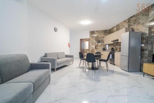 Tarxien Apartment | Spacious 1BR home with comfortable bed with WIFI & AC