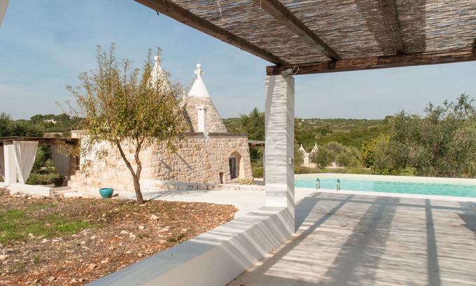 Ostuni Cottage | Spacious & bright trulli w/private pool, nicely decorated - AC in all rooms