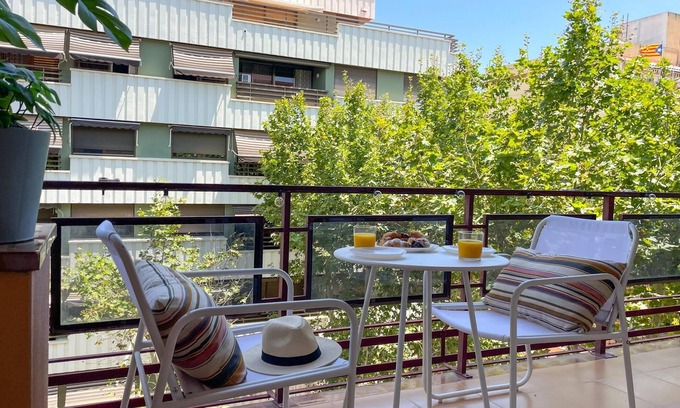 Vilanova I la Geltru Apartment | Spacious Apartment on Rambla w/Parking by Hostem