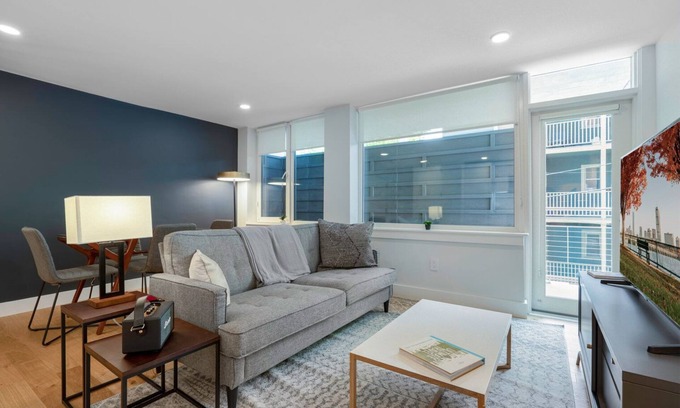 Mid-Cambridge Apartment | Spacious Harvard Square 2BR w/W/D near Redline by Blueground