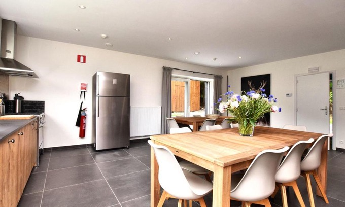 Our House | Spacious holiday home in Libin with large terrace