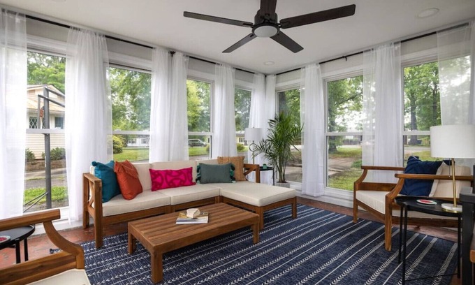 Graham House | Spacious, Sunlit Retreat w/Huge Yard