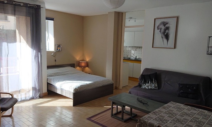 Vernet-les-Bains Apartment | Spacious T1 - 3 * - Aux Plaisirs du Conflent - Ideal Cure, Tourism, Hiking