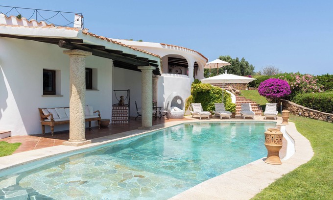 Porto Cervo Villa | Spectacular panoramic villa in Porto Cervo center