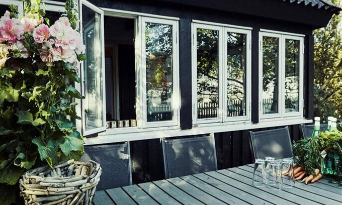 Udsholt House | Splendid cabin in camping resort