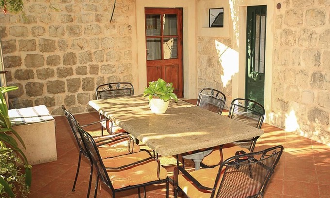 Orasac Apartment | Standard Double Room with Terrace and Garden View