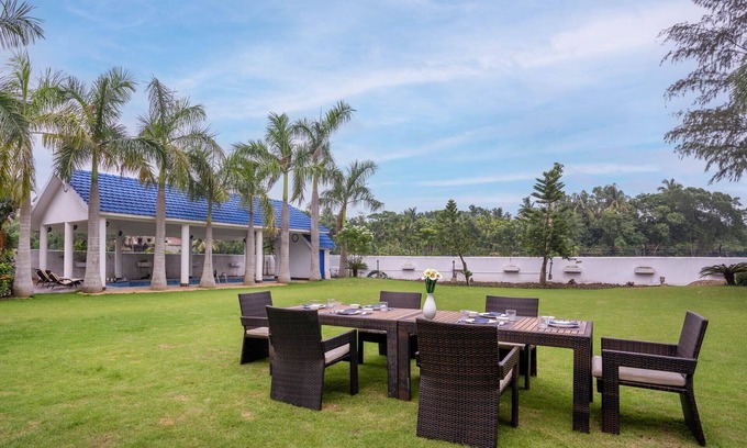 Howrah Villa | Stayvista at Timeless Elegance w/Pool, Bbq, Wi-fi