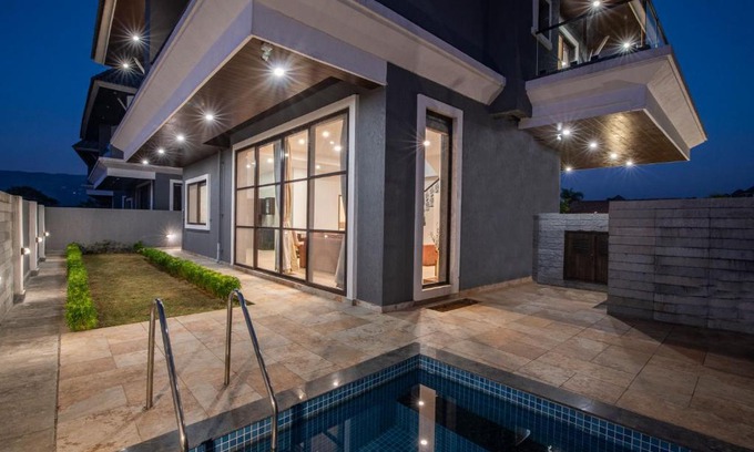 Talegaon Dabhade Villa | StayVista's Hillside Cove - Mountain-View Villa with Plunge Pool & Kids Zone