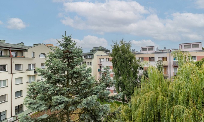 Rakowiec Apartment | Stefana Baleya wtih Air-conditioning, 1 Bedroom, Warsaw