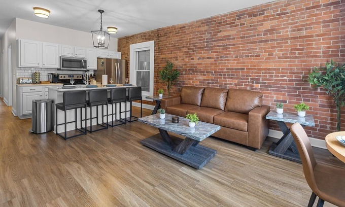 Lockerbie Square Apartment | Steps Away From Mass Ave in Heart of Indy with Balcony