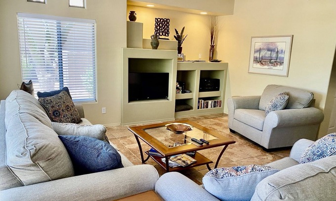 Rancho Vistoso Condo | STEPS From the Pool! Relax in your Comfy Pool-side Condo!