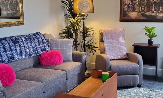 Milford House | Stressed out, overworked? Then check in to our renovated garage for a tune-up!