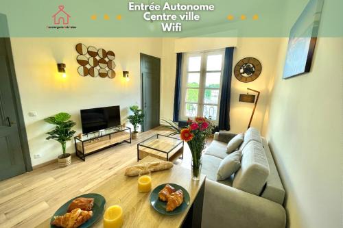 Fer a Cheval Apartment | " Studio 5ème Ciel " Vue - Centre Ville - Wifi