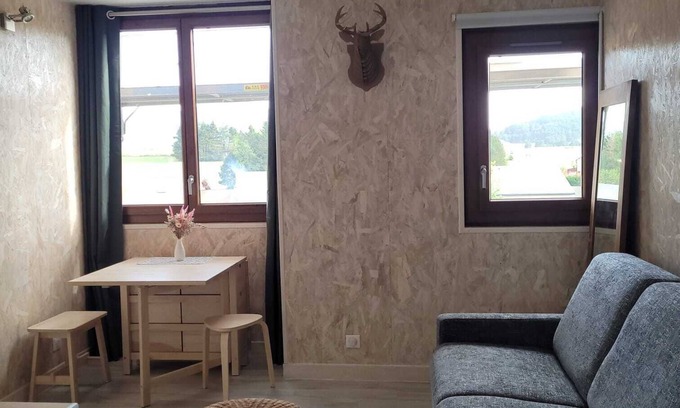 Puyvalador Apartment | Studio cabin "les Marmottes