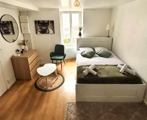 Vemars Apartment | Studio Charme Cosy - Proxi CDG & Parc Astérix