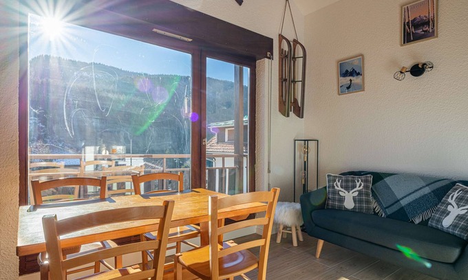 Saint-Jean-de-Sixt Apartment | Studio Cocooning au Cœur des Montagnes