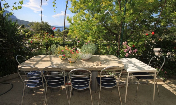 Tucepi Apartment | Studio flat with balcony and sea view Tučepi, Makarska (AS-6901-a)