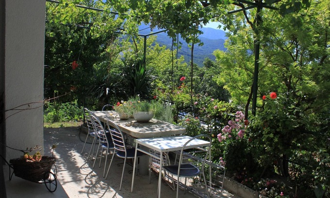 Tucepi Apartment | Studio flat with balcony and sea view Tučepi, Makarska (AS-6901-b)