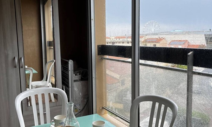 Le Port Apartment | Studio for 4 with Parking - Canet-Plage