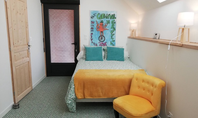 Dragey-Ronthon Apartment | Studio Terre & Mer à Dragey