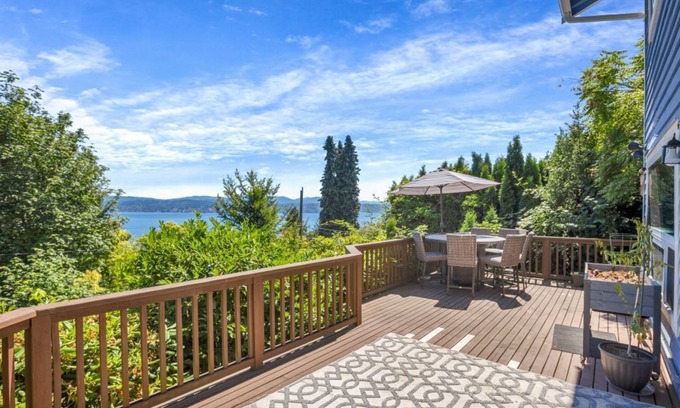 Rainier Valley House | Stunning 2 Story Home with Lake Washington View