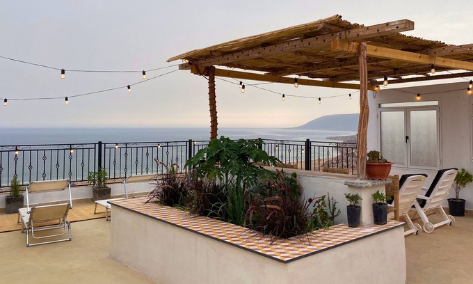 Tamri Apartment | Stunning Apt near Taghazout with Rooftop and Ocean View