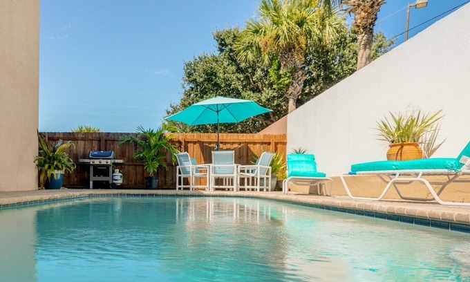 Port Canaveral House | Stunning Beach Home with Heated Pool, 200+ 5 star Reviews, Easy Beach Access!