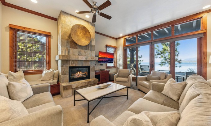 Sierra Shores Condo | Stunning Lakefront Views, Hot Tub, A/C, Sierra Shores #1