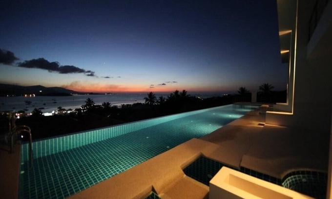 Plai Laem Apartment | Stunning Samui sunsets from this luxurious duplex