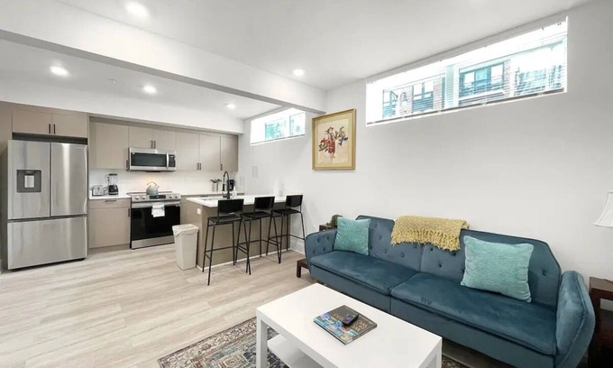 Petworth Bed & Breakfast | Stylish and Bright 2BR Unit in DC