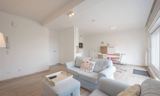 Knokke Apartment | Stylish City-View Retreat