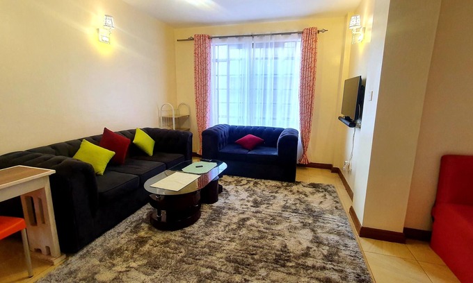 Kikuyu Apartment | Stylish Luxe Apartment- 2 mins walk from Shopping Mall and Market