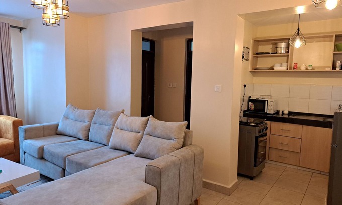 Mlolongo Apartment | Stylish One bedroom apartment. Family friendly. 7 minutes to airport and SGR!