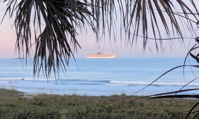 Cocoa Beach Condo | SUBTROPICAL OASIS CONDO, HEATED POOL, STEPS TO THE OCEAN, GREAT LOCATION