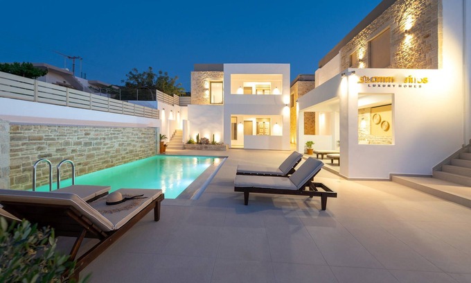 Neo Kalamaki Apartment | Suit Anthos near to the beach with pool