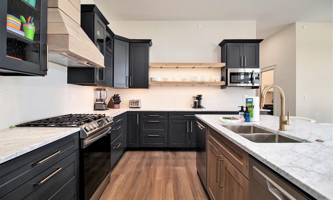 Ludington Condo | Suite A: New pool and hot tub for 2026! Relax & Unwind, Sleeps 18