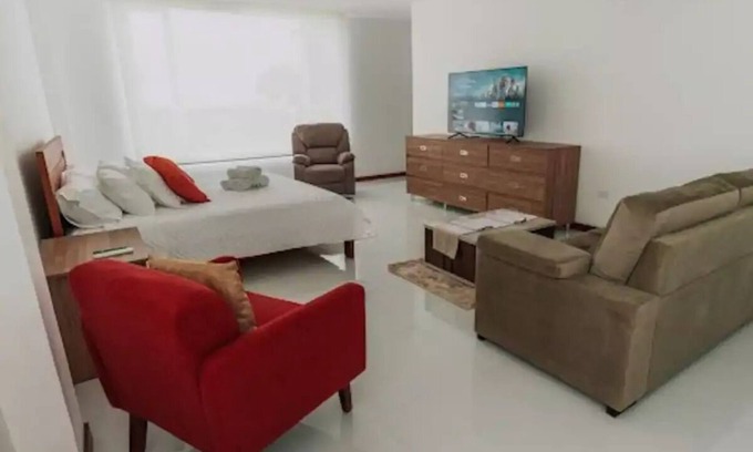 Cojimies Apartment | Suite w/Kitchenette and Living Roomn