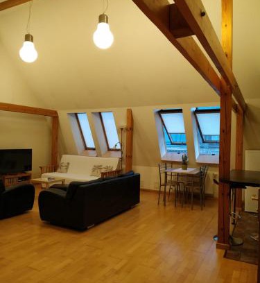 Avoti Apartment | Sunlit Loft Apartment Riga