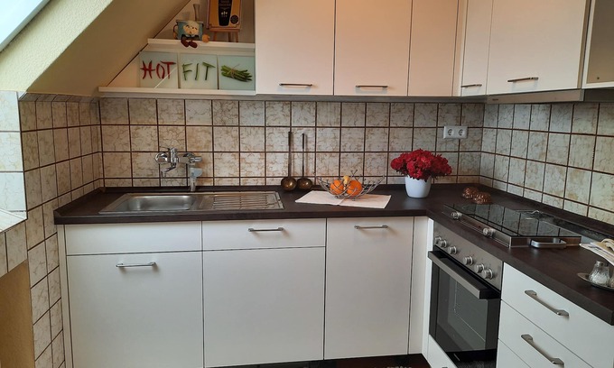 Moettingen House | Sunny apartment on the upper floor, for families, groups, fitters, max. 5 persons