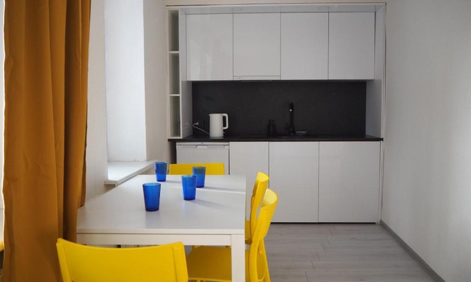 Visaginas Apartment | Sunny apartment with lake and forest view