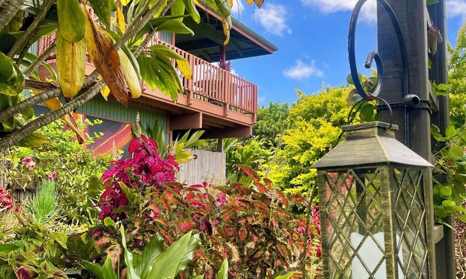 Naalehu Apartment | Sunrise Sanctuary, Spacious, Beautiful, Tranquil Living, Green Sands Beach