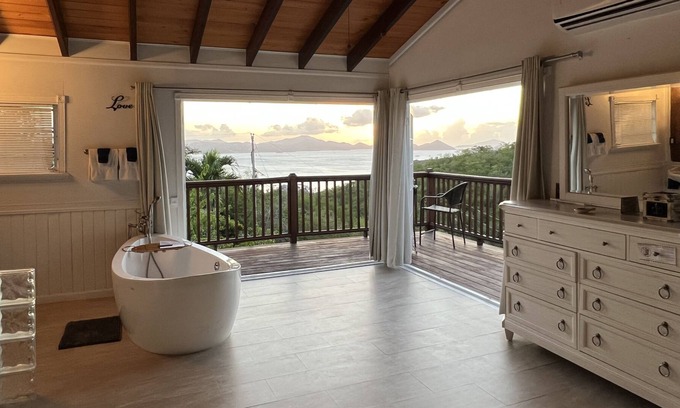 Estate Pastory Villa | Sunset View private home, featured on HGTV Carribean Life!