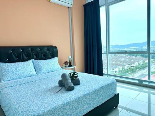 Bayan Lepas Apartment | Superb Airport 2BR Suite# Straits Intl# MsgChair