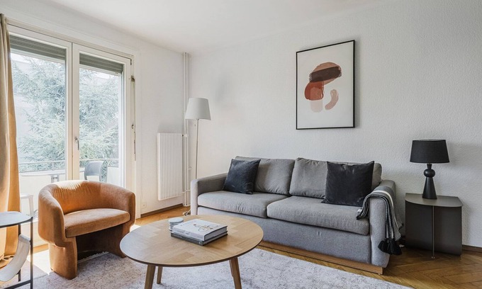 Wipkingen Apartment | Superb Wipkingen 3BR w/Storage Room & Shared Garden, by Blueground