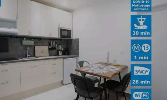 Saint-Ouen Apartment | Superbe appartement cosy